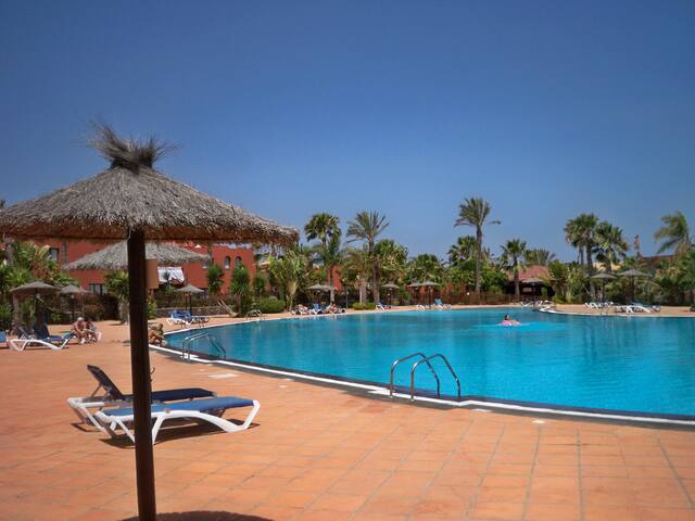 Large 1 bed apartment sleeps 4 in Corralejo