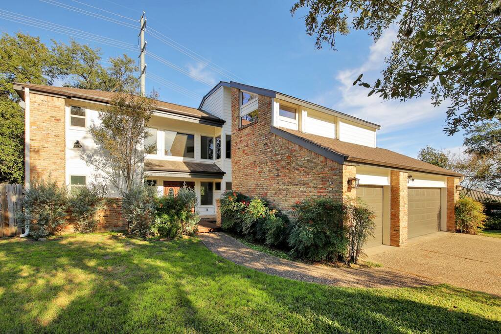 The front exterior of the home