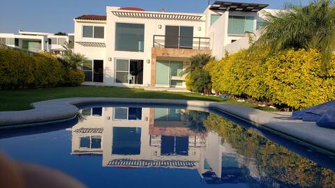 In Burgos, private. safe, new. Great view.