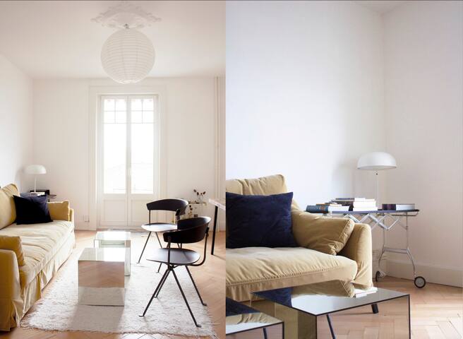 Lausanne: appartement with balcony and view