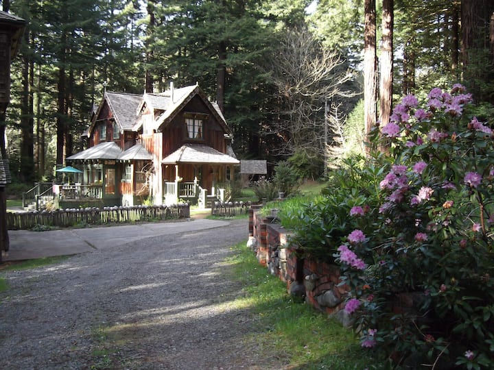 The Gate Lodge..a redwoods retreat Houses for Rent in McKinleyville