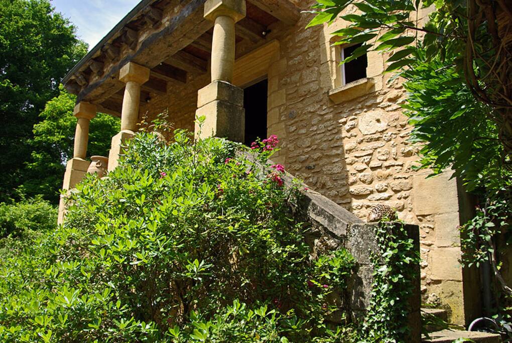 Maison principale - façade sud-ouest