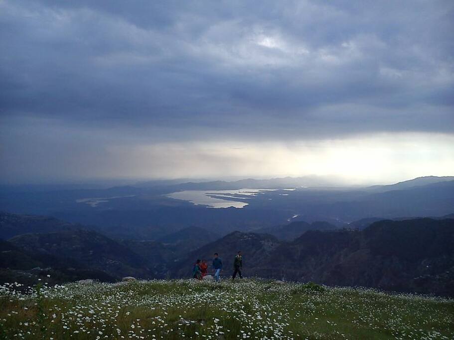on the top og Ganji pahadi