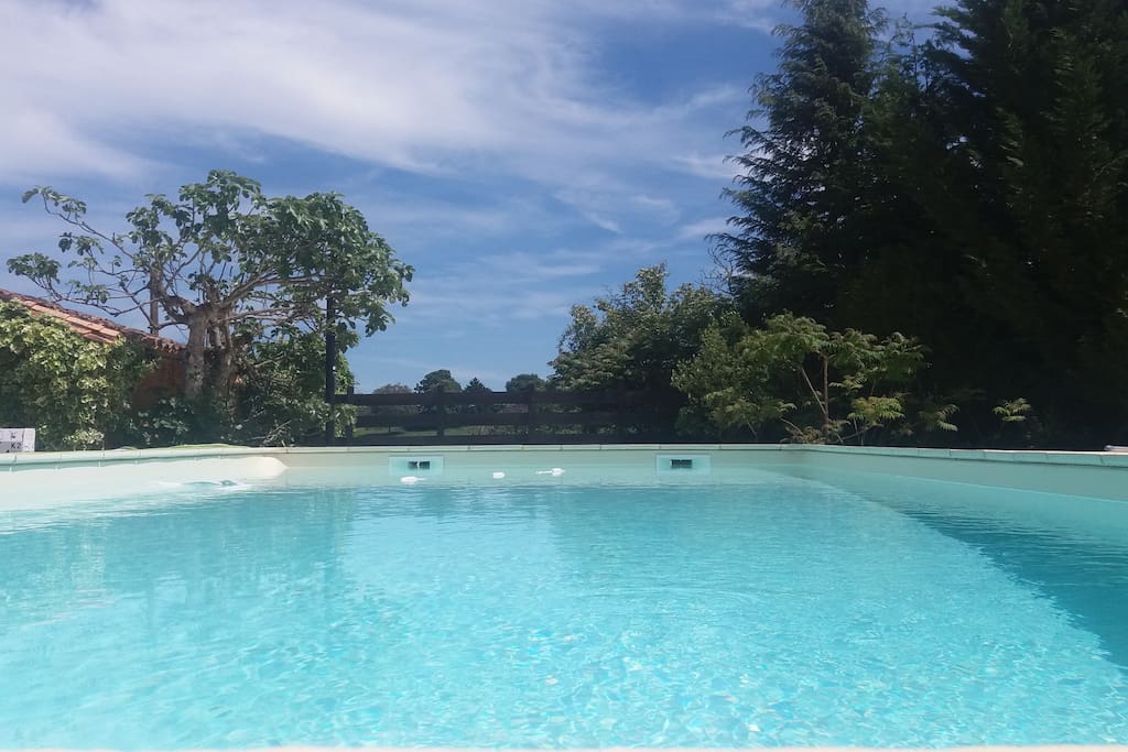Very private pool