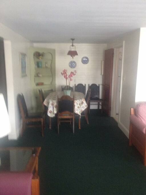 Dining area