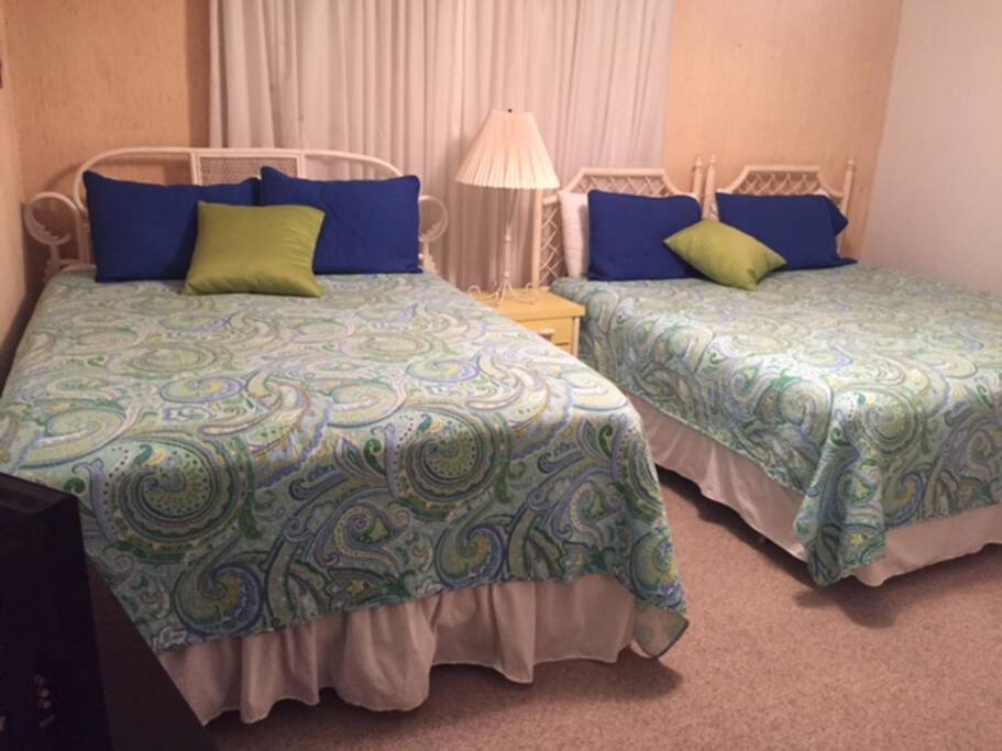 Bedroom number 2. Sleeps 4.