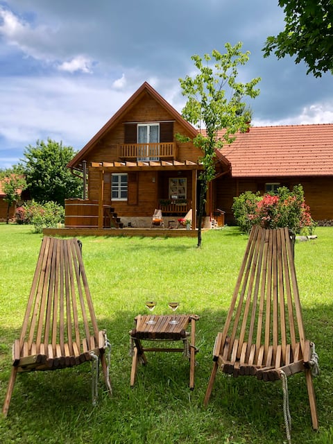 Wooden house Vita Natura near Plitvice lakes 2