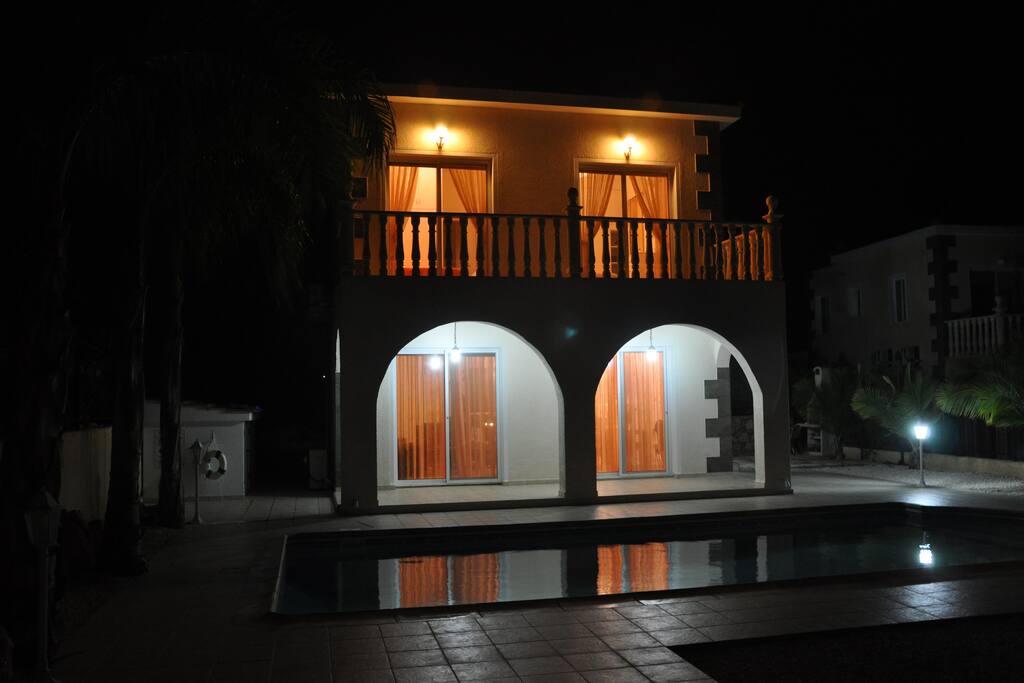 Villa at Night