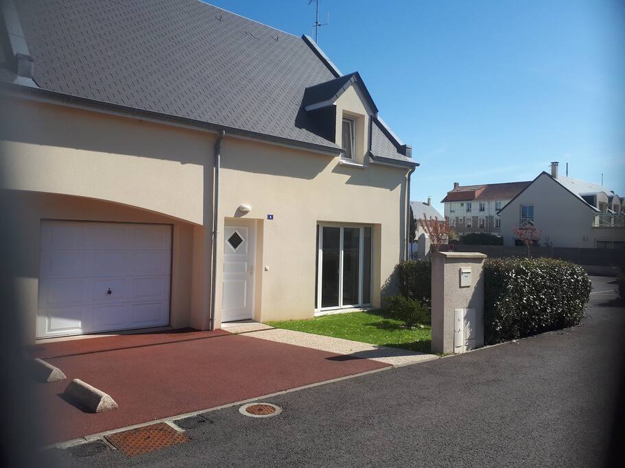 Façade avant de la maison