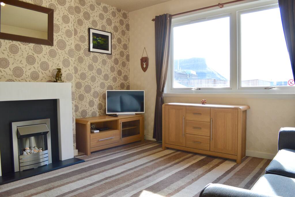 Lounge with smart TV