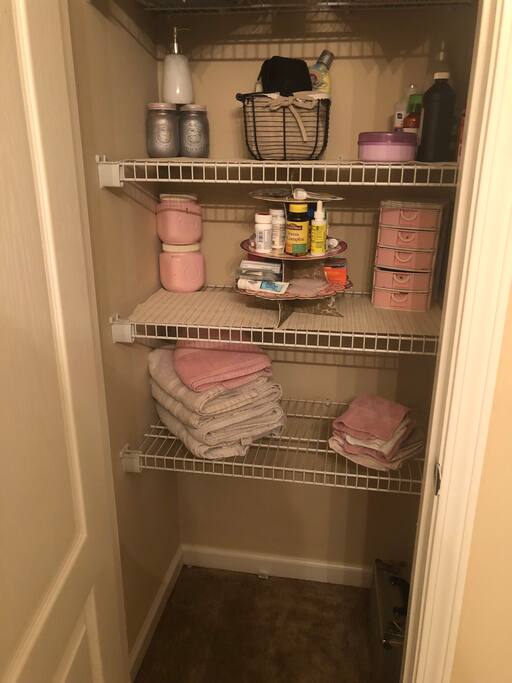 Bathroom closet #1