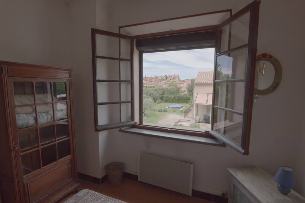Vue sur le village de Roussillon