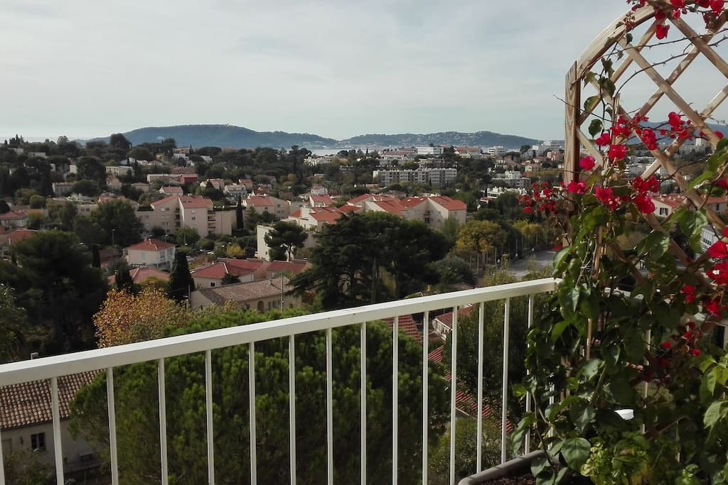 Vue du balcon sud