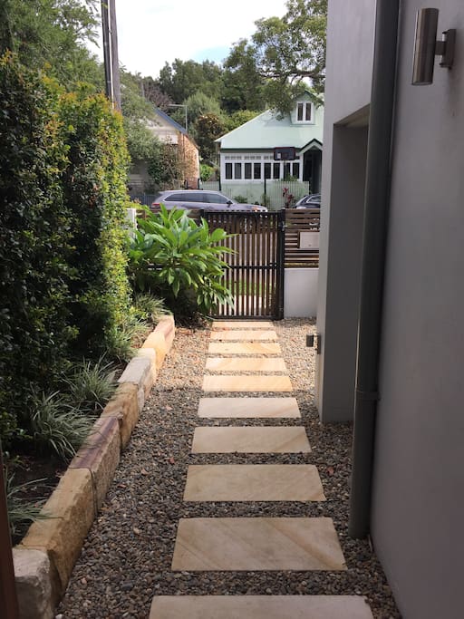 Front entrance