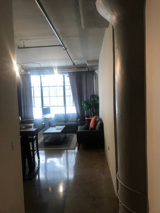 Hallway to Enter Loft