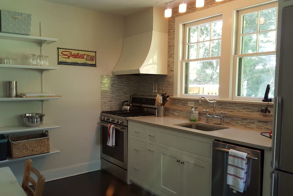 Newly renovated kitchen