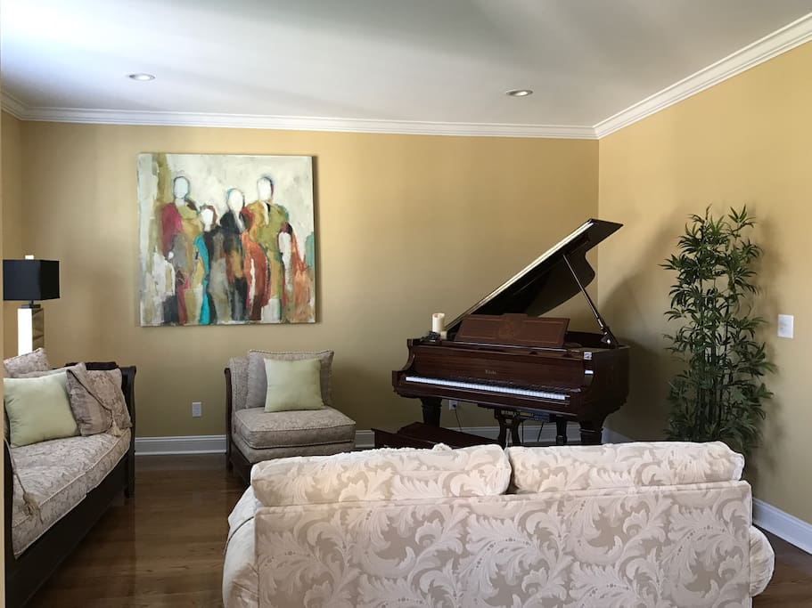 piano available for use