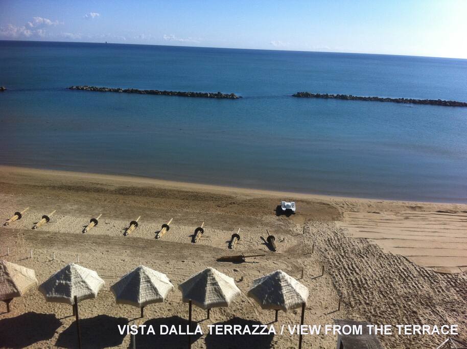 Panorama dal terrazzo