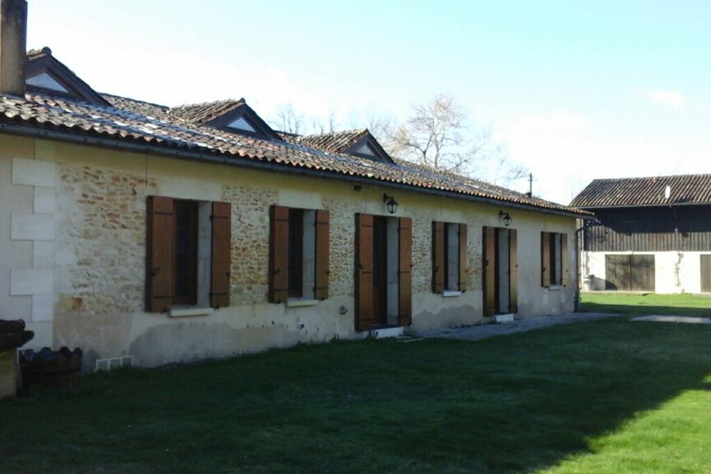 Arrière de la maison
