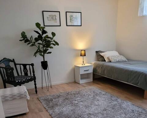 Modern apartment in a quiet neighbourhood.