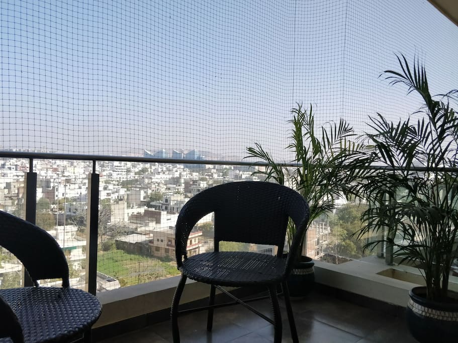 balcony attached with living area