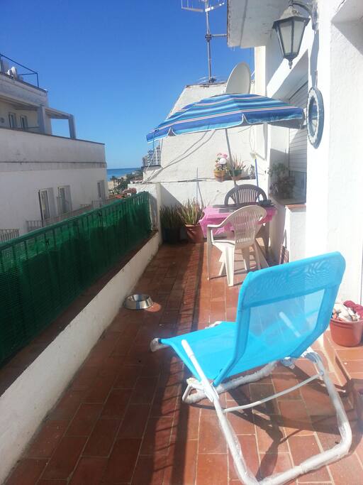 Sunny terrace