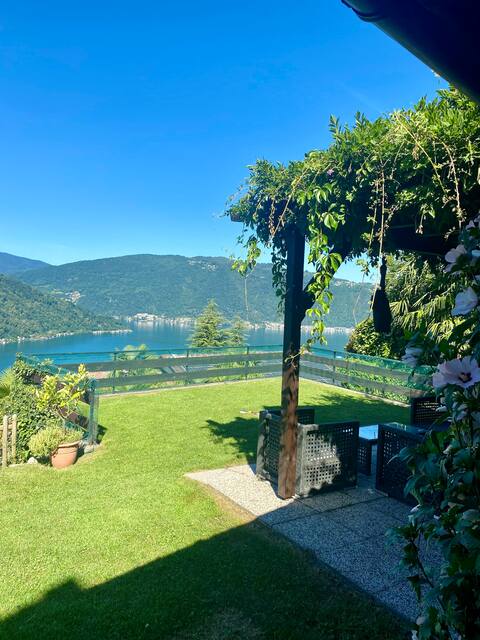 Dream View on Lugano Lake - Holiday House Pacific