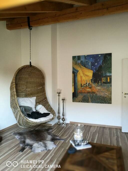 Wohnzimmer Westansicht