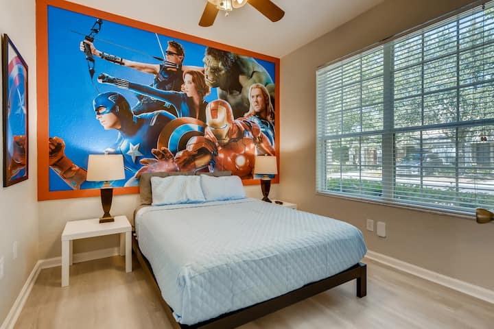 2nd Master on Main Level with Private Bathroom
- with shared bathroom