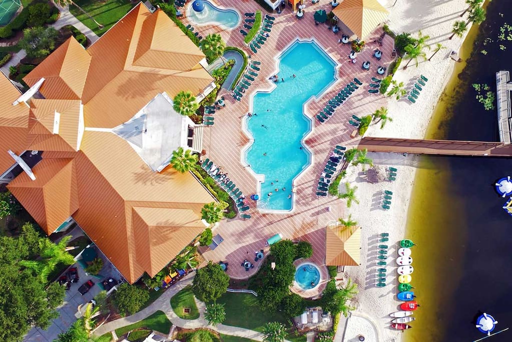 On-site water park