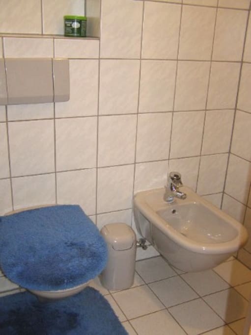 WC mit Bidet