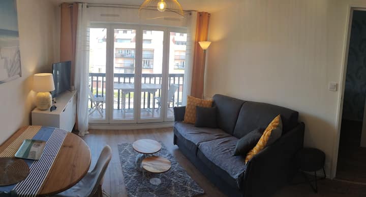 Villers Sur Mer : Appartement Cosy 4 Personnes - Blonville-sur-Mer