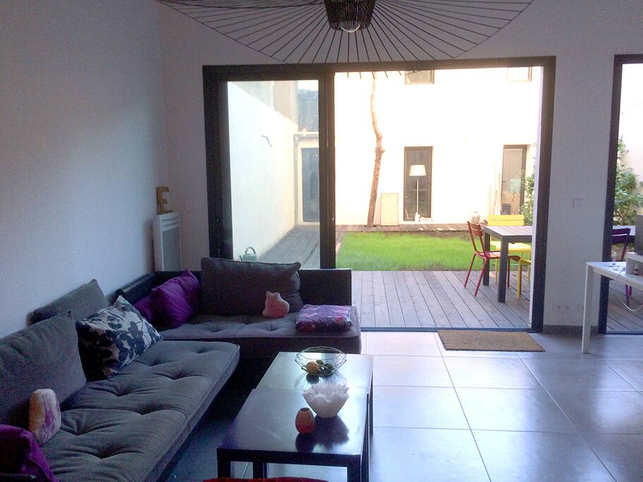 salon sur jardin