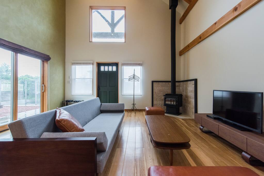 Relaxing area on the first floor