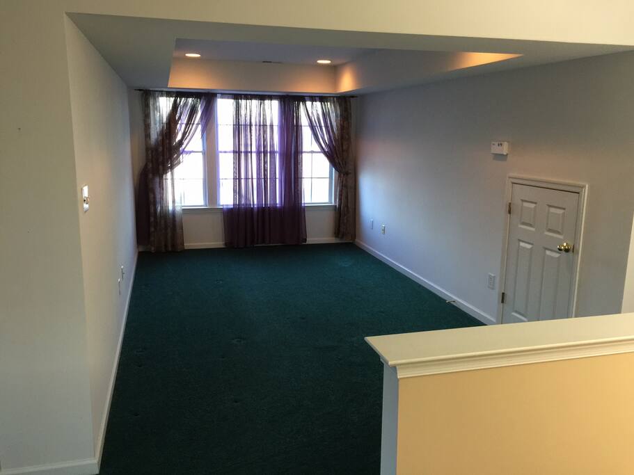 Second section of L shaped loft