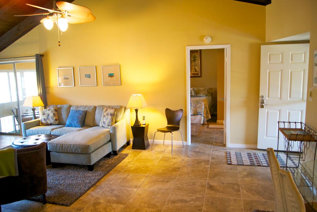 ENTRANCE TO THE FIRST LIVING SPACE