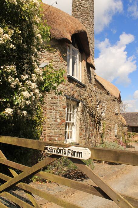 Lemons Farm - the main house has one kingsize master bedroom, plus two double rooms and two children's rooms.