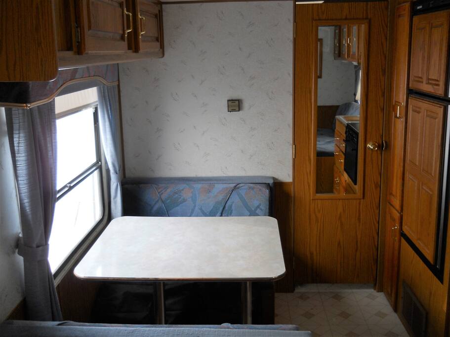 table turns into bed