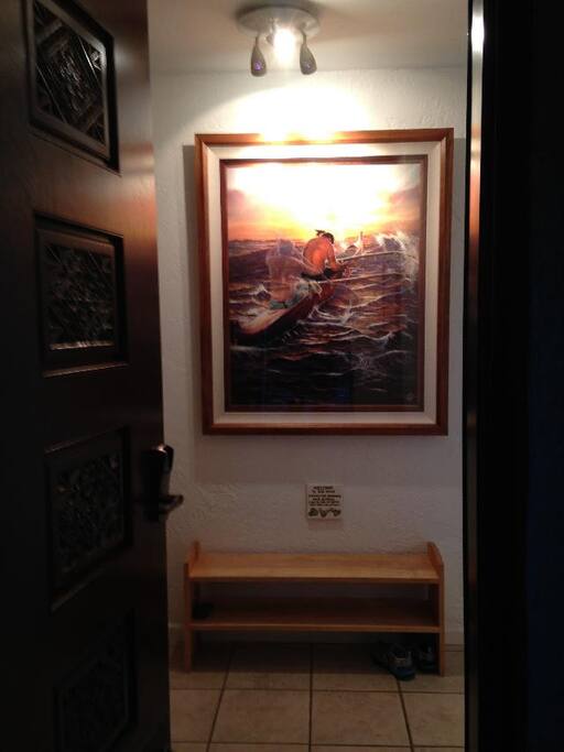 Entry into the condo