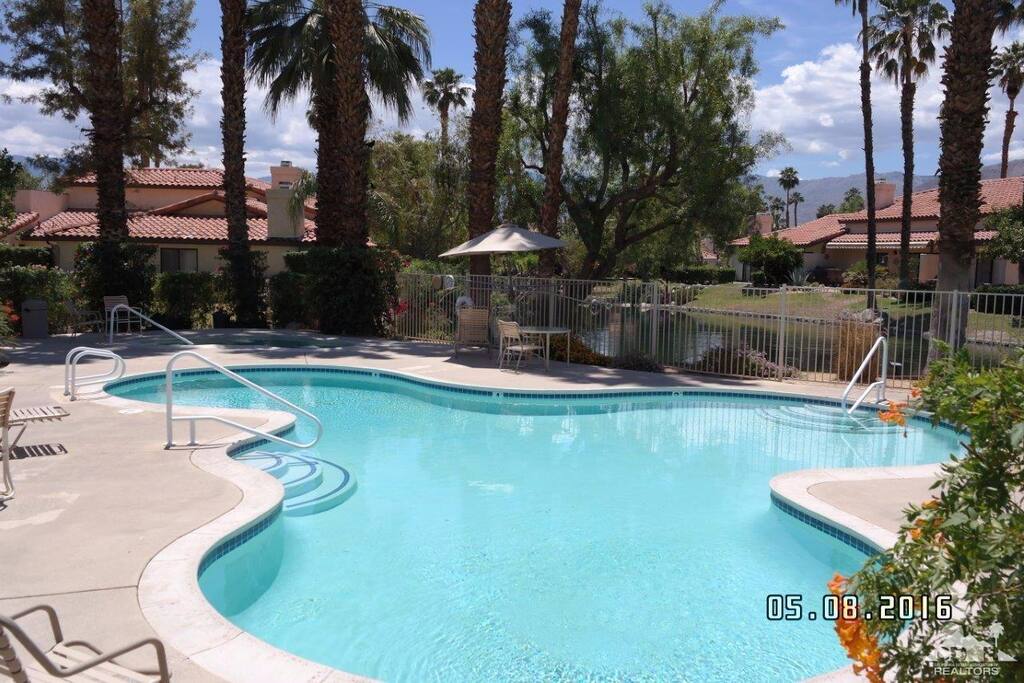 Main pool and Hot Tub