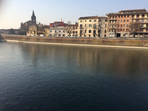 Successful Airbnb property: Windows on the river in Verona