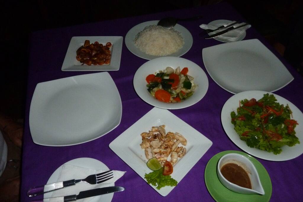 well presented dinners