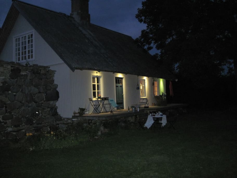 In the evening