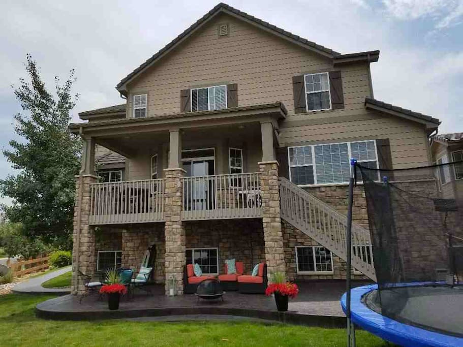 Back of home