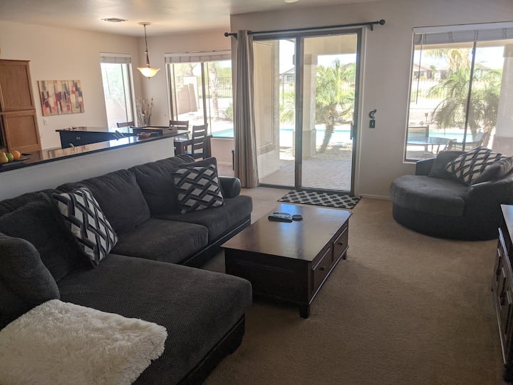 On The Golf Course, Golf Cart, Heated Pool! - Queen Creek, AZ