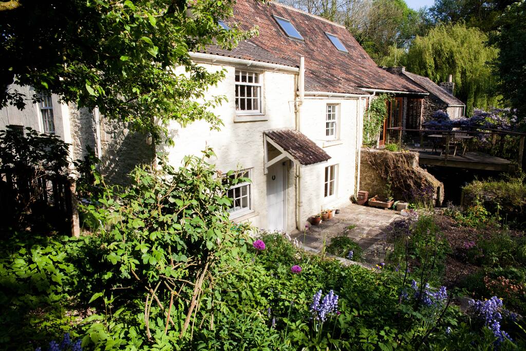 View of The Mill House from the back.