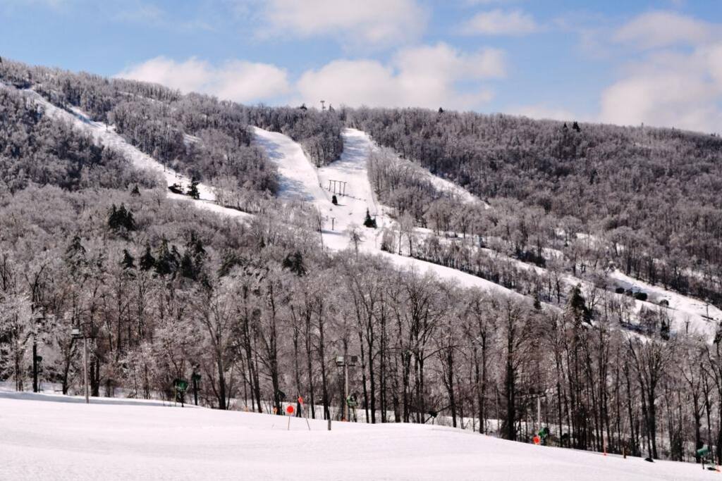 Skiing is just next door