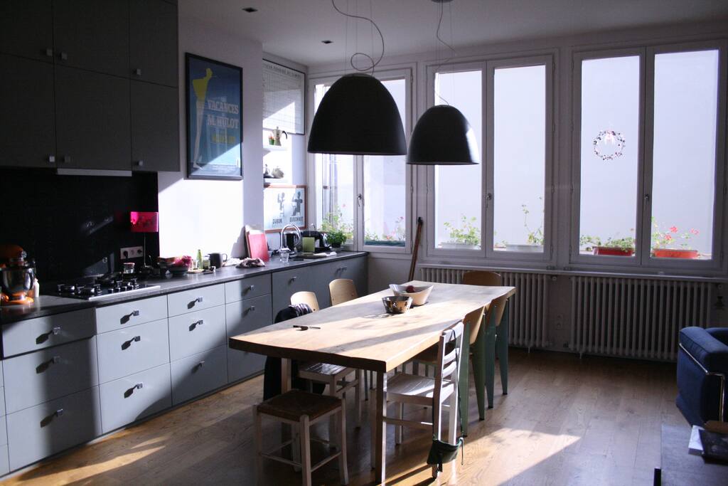 espace cuisine / salle à manger