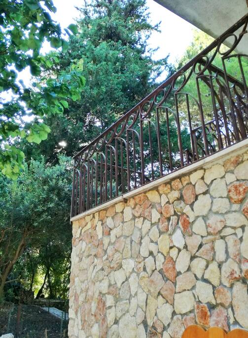 Scala esterna in pietra