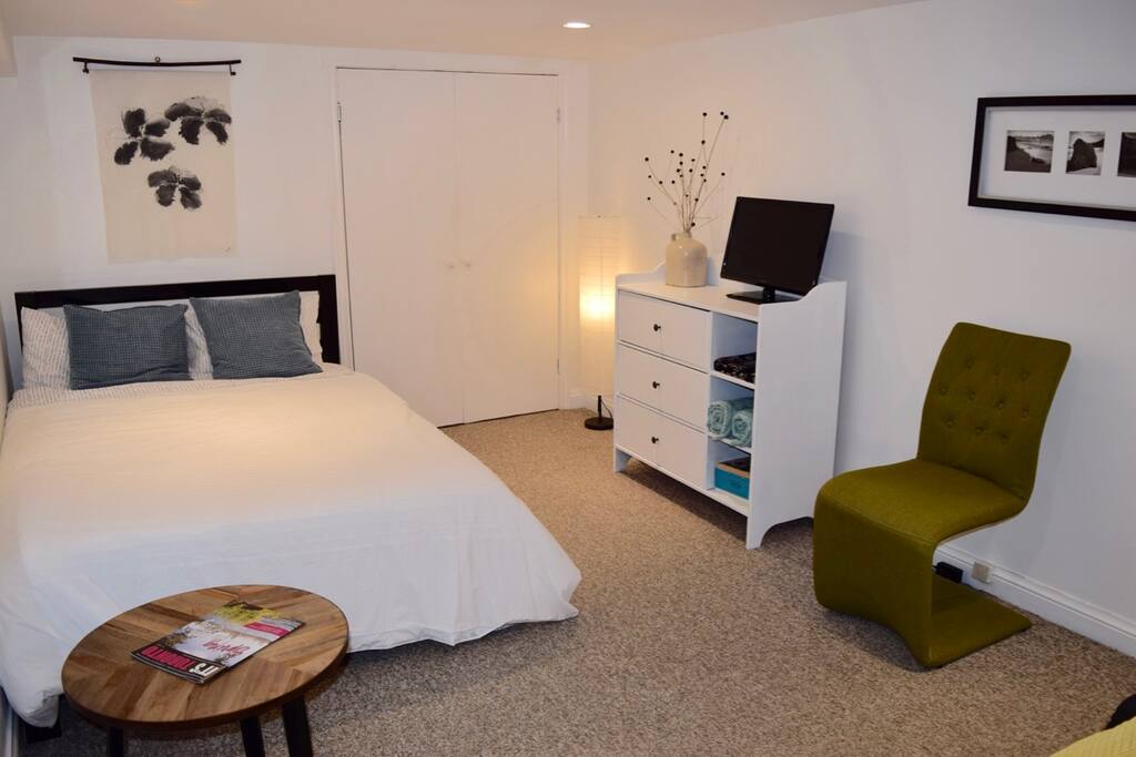 View of bedroom from door